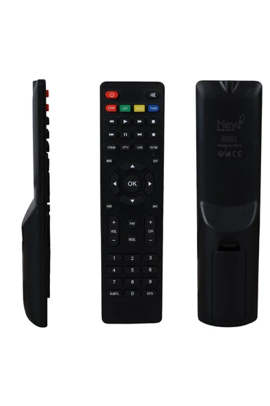 HEY Kr Ts-100 Hd Ve T Serisi Xtream Tuşlu Hd Uydu Kumanda (40051=3447)