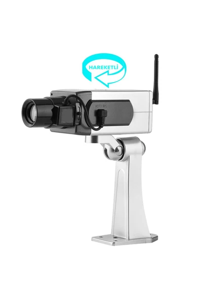 KUZGUN ONLİNE SHOP PM-1400A SENSÖRLÜ HAREKETLİ PİLLİ MAKET KAMERA