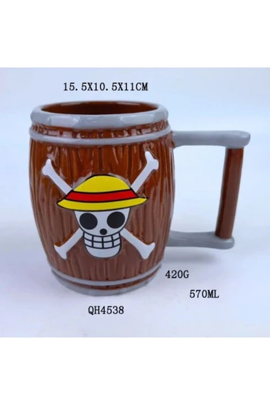 KUZGUN ONLİNE SHOP One Piece Luffy Kupa Bardak