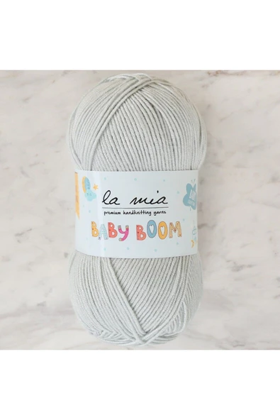 KUZGUN ONLİNE SHOP La Mia Baby Boom Açık Yeşil El Örgü İpi - 1493 - 34142