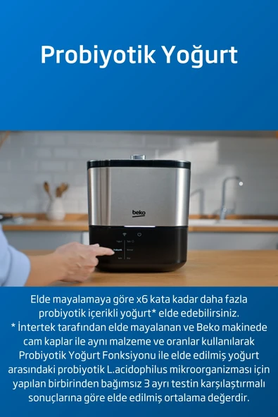 BEKO YM 8242 I Yoğurt Chef Probiyotik Yoğurt &Kefir Makinesi - 6