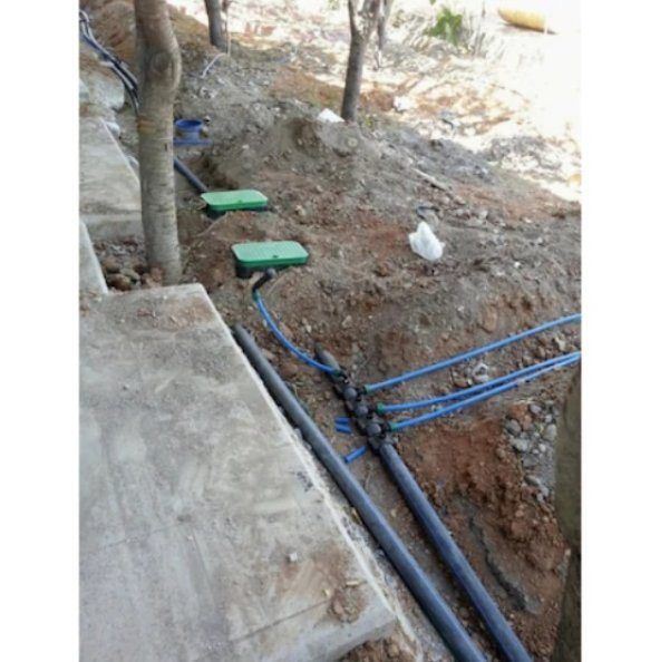 KARBONPLAST 63 MM POLİETİLEN KANGAL BORU 10 ATÜ SİYAH 50 MT - 3
