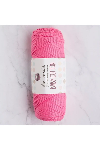 GÖKLER E TİCARET La Mia Baby Cotton Pembe El Örgü İpi - L046 - 33645