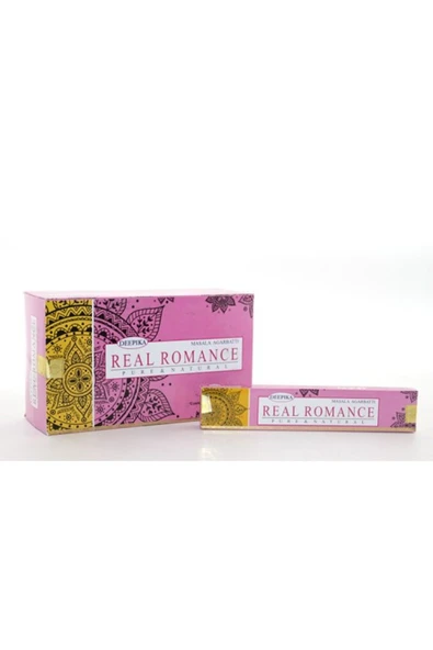 KUZGUN ONLİNE SHOP Deepika Real Romance Aromalı Çubuk Tütsü