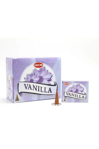 KUZGUN ONLİNE SHOP Vanilla Aromalı Konik Tütsü
