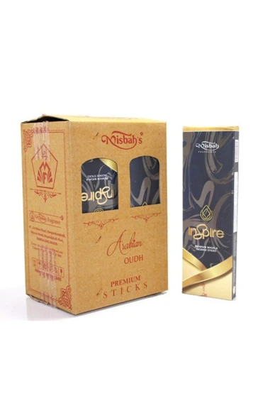 KUZGUN ONLİNE SHOP Misbah İnspire Aromalı Tütsü