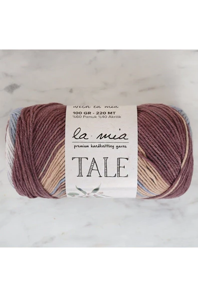 KUZGUN ONLİNE SHOP La Mia Tale Ebruli El Örgü İpi - LM146