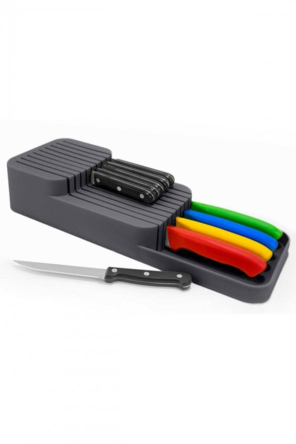 MCBLUE 2 sıra bıçaklık 14x39 Cm Bıçak Organizeri - 3