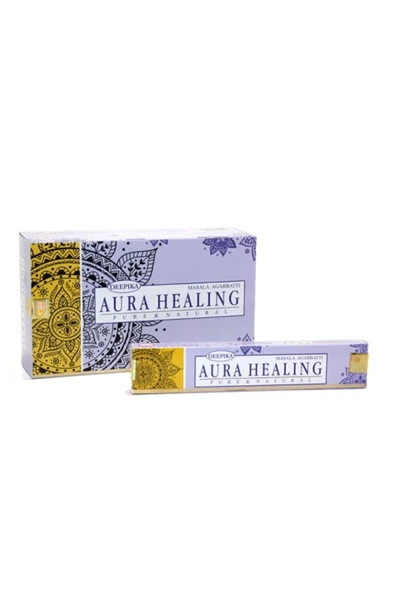 KUZGUN ONLİNE SHOP Deepika Aura Cleansing Aromalı Çubuk Tütsü