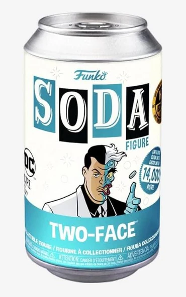 Funko Soda Figure Two Face ürün görseli