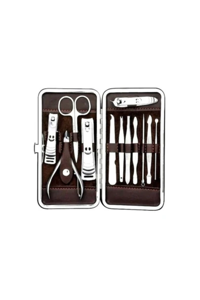 KUZGUN ONLİNE SHOP Manikür Seti 12 Parça