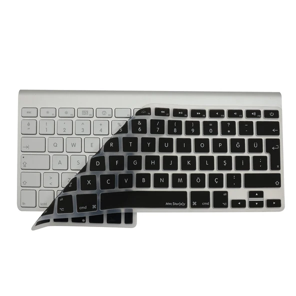 Apple Magic Keyboard A1314 A1242 Türkçe Q Uyumlu Klavye Koruyucu – ISO Ters L Enter Silikon ürün görseli 1