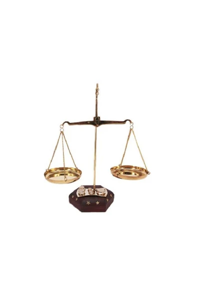 KUZGUN ONLİNE SHOP Mini Ahşap Terazi 100 Gr.