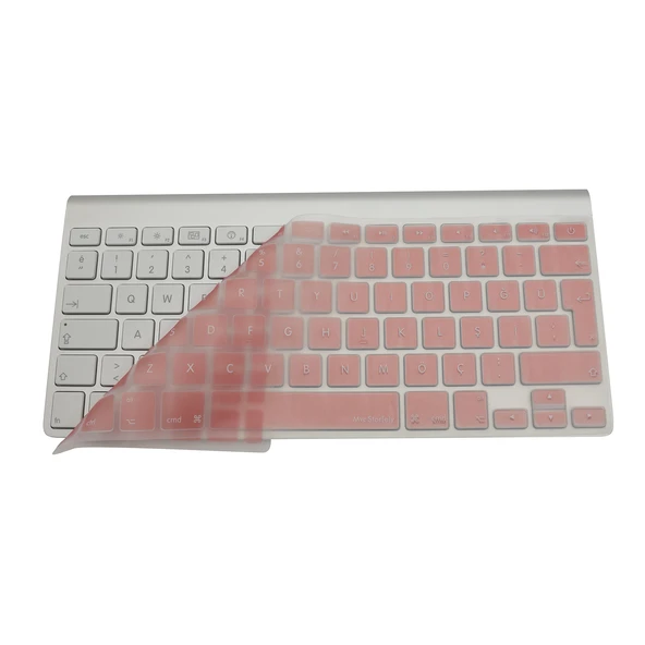 Apple Magic Keyboard A1314 A1242 Türkçe Q Uyumlu Klavye Koruyucu – ISO Ters L Enter Silikon - Resim 4
