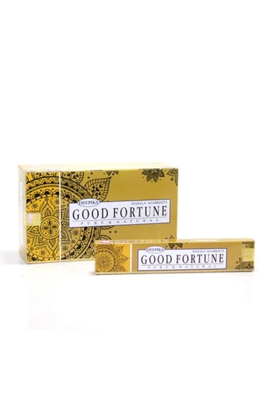 KUZGUN ONLİNE SHOP Deepika Good Fortune Aromalı Çubuk Tütsü