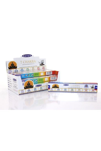 KUZGUN ONLİNE SHOP Satya 7 Chakra Tütsü
