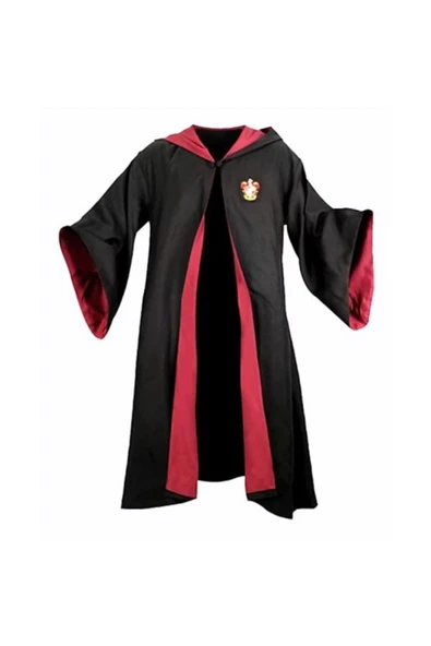 KUZGUN ONLİNE SHOP Harry Potter Gryffindor Cübbe Çocuk Boy 5-6 Yaş