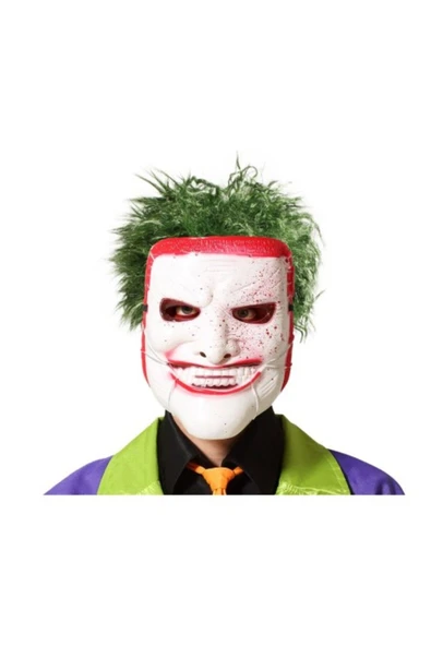 GÖKLER E TİCARET Reçine Ölüm Joker Maskesi Kanlı