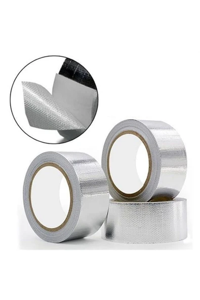 KUZGUN ONLİNE SHOP BUFFER® 2 Mt Yüksek Sıcaklık Dayanan Su Geçirmez Çatı  Duvar Çatlak Onarıcı Yapışkan Bant Folyo 5 Cm