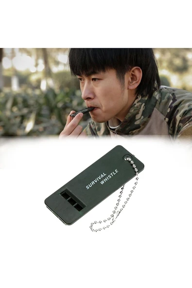 KUZGUN ONLİNE SHOP BUFFER® Kamp Outdoor Yaşam Yüksek Sesli Acil Durum Survival Plastik Düdük