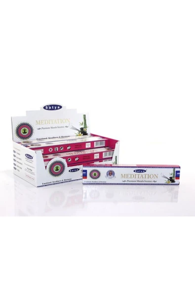 KUZGUN ONLİNE SHOP Satya Meditation Aromalı Tütsü