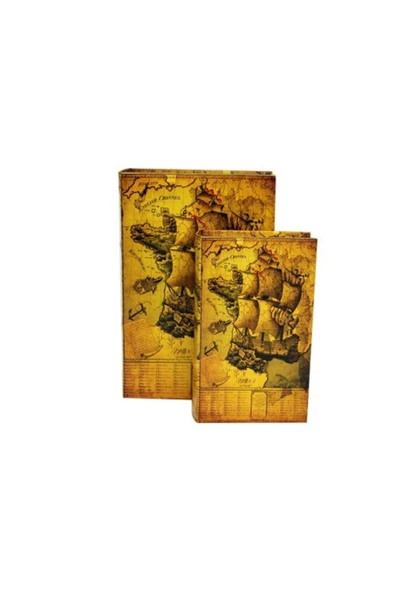 KUZGUN ONLİNE SHOP Kitap Görünümlü Gizli Kutu Seti