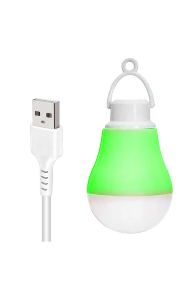 KUZGUN ONLİNE SHOP PM-12765 5 VOLT - 5 WATT 1 METRE USB KABLOLU BEYAZ LED AMPUL
