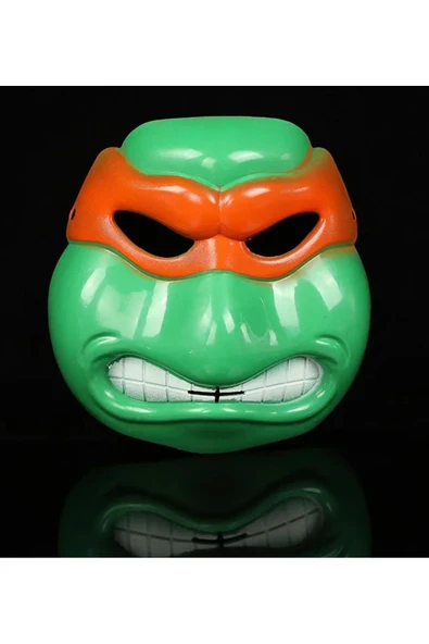 KUZGUN ONLİNE SHOP Ninja Kaplumbağalar Maskesi Michelangelo Maskesi