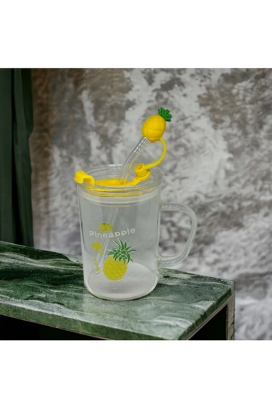 HOME Ananas Tasarımlı Kupa Bardak