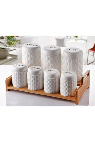 SHOP 7'Li Standlı Baharat Seti