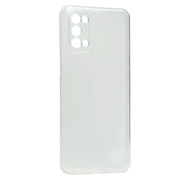 Oppo Reno 4 Kılıf Zore Kamera Korumalı Süper Silikon Kılıf - Resim 2