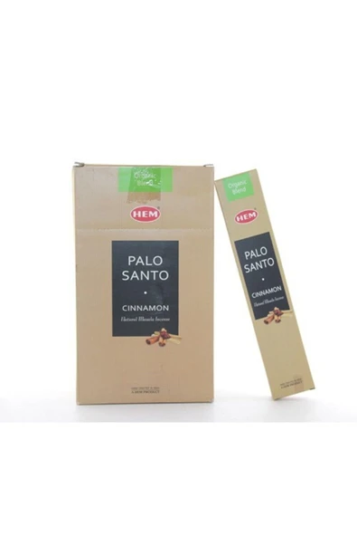 TGR SHOP Hem Organic Blend Series Palo Santo Cinnamon Masala Aromalı Çubuk Tütsü