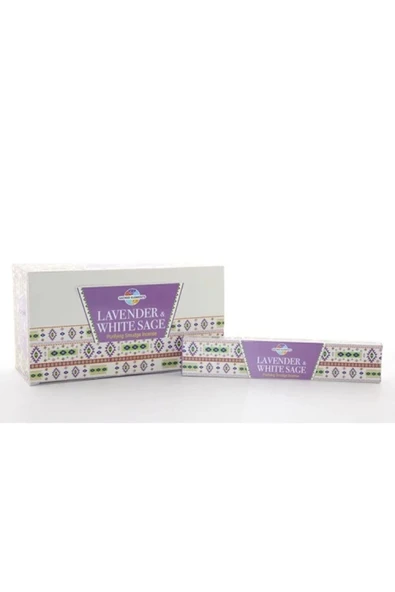 MODAFİKS Hem Sacred Elements Lavender White Sage Masala Aromalı Çubuk Tütsü