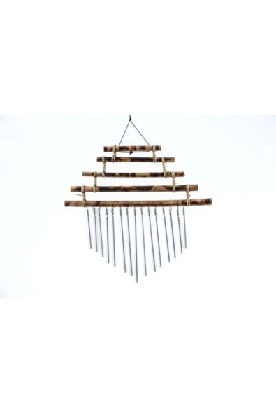 SİLS MARKET Bambu 5 Katlı Metal Çan Model 1