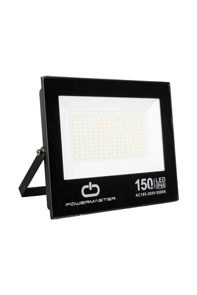POWERMASTER PM-22585 30 WATT - 220 VOLT 6500K IP66 150* IŞIK AÇISI SİYAH SLİM KASA LED PROJEKTÖR