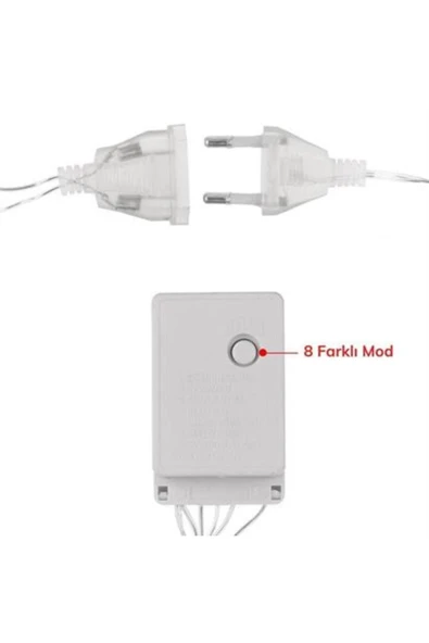 SAFE GROUP BUFFER® 8 Fonksiyonlu 16 Saçaklı Perde Led 3 x 1 (Günışığı)