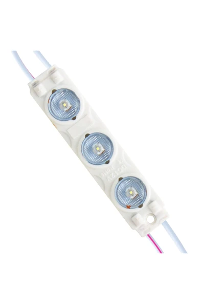 TGR SHOP Modül Led 12v 1.5w Gün Işiği 2835 73x16 Mm Ip65 195-210lm 170 Rece
