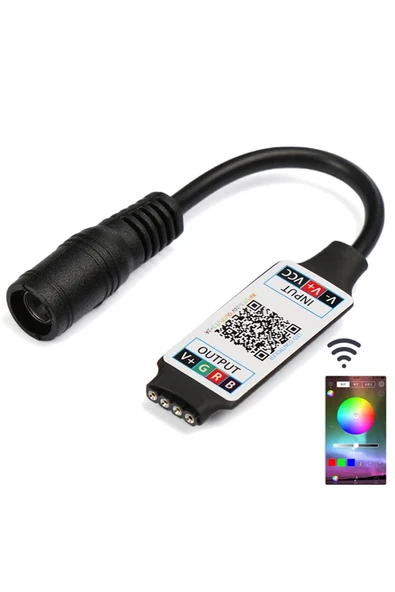 HAYAL OYUNCAK ATÖLYESİ Bluetooth Dc 5 Volt - 24 Volt - 6 Amper Rgb Led Kontrol Cihazi