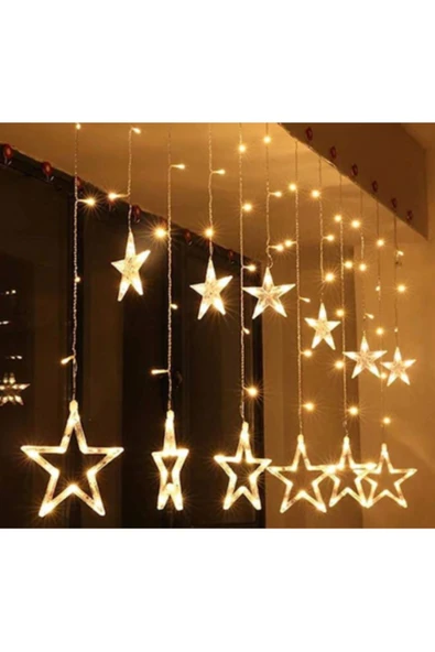 ACOUSTİCWORLD Yıldız Perde Led Gün Işığı