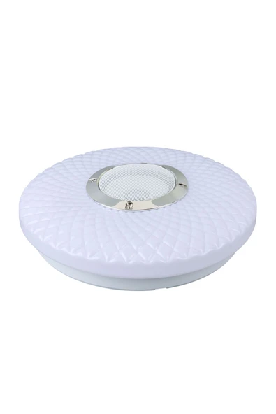 POWERMASTER Power Pm-27329 Beyaz 30*6 Cm 24 Watt Bluetooth Hoparlörlü Tavan Aydinlatma