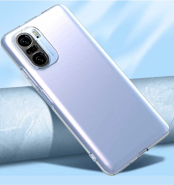 Xiaomi Poco F3 Kılıf Zore Kamera Korumalı Süper Silikon Kılıf - Resim 6