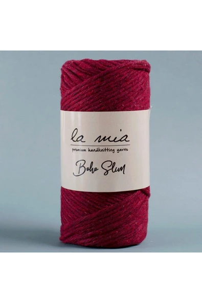 THİNKOS La Mia Boho Slim Bordo El Örgü İPi -L065 - 34200