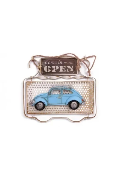 STORE Open Metal Kapı Yazısı Süsü
