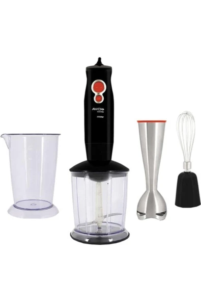 AWOX Barmix 3 I?n 1 1000 Watt Çıkabilir Çelik Uçlu 3'lü Blender
