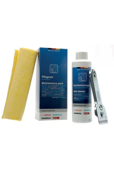 Siemens Cam Seramik Ocak Temizleyici Set - 3