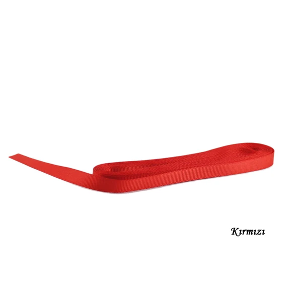 Grogren  Kurdele 1 Cm Yerli (10 Metre)  Kırmızı