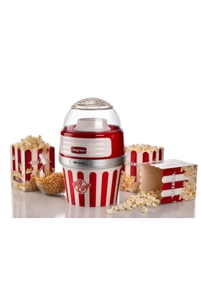 ARIETE Party Time Patlamış Mısır Makinesi Rosso Xl Kırmızı00c2957 - Resim 5