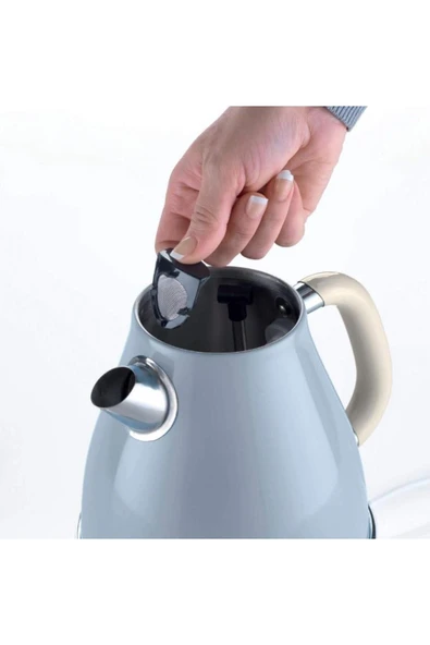 ARIETE Vintage 2869 Çelik Kettle Mavi - 4