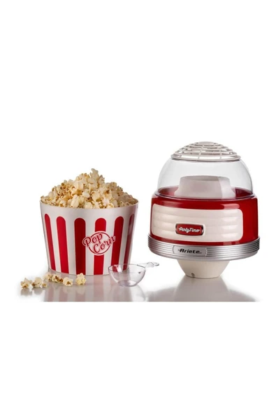 ARIETE Party Time Patlamış Mısır Makinesi Rosso Xl Kırmızı00c2957 - Resim 4