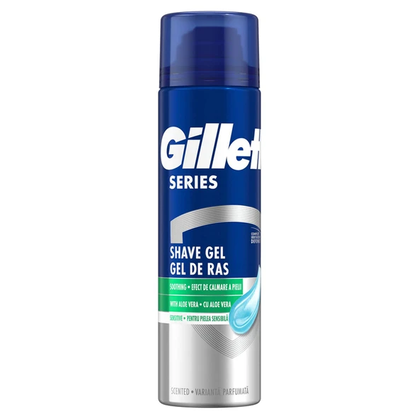 Gillette Series Yatıştırıcı Tıraş Jeli Aloe Vera 200 ml 6 Adet
